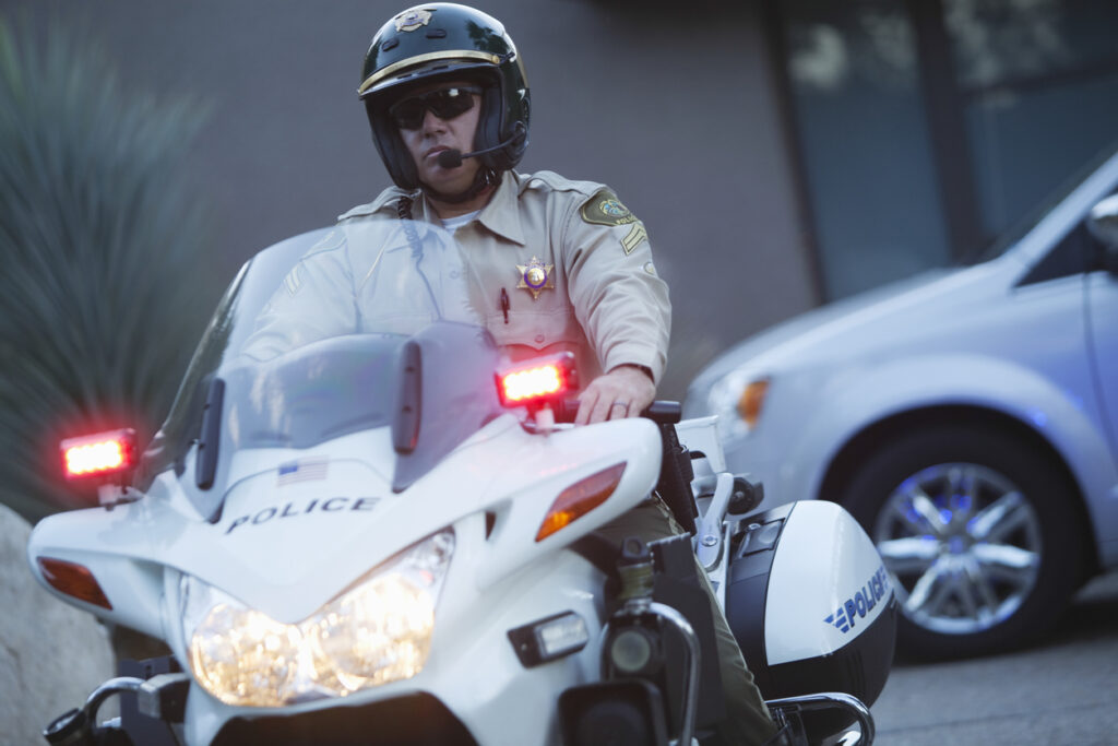 Officer Injured Freeway Traffic Collision Injures Motorcycle Officer HAWTHORNE