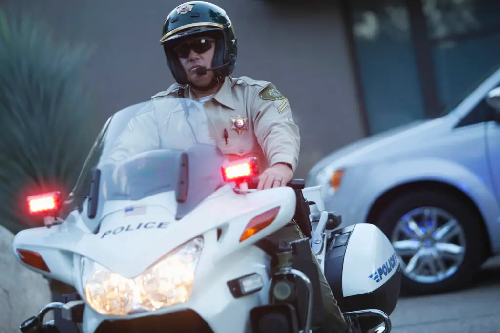 Officer Injured Freeway Traffic Collision Injures Motorcycle Officer HAWTHORNE