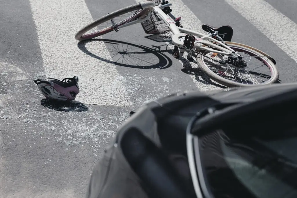 Bicyclist struck and injured in Alpine County.