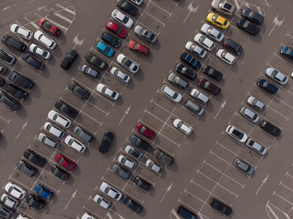 Pedestrian killed in a Burbank parking lot.