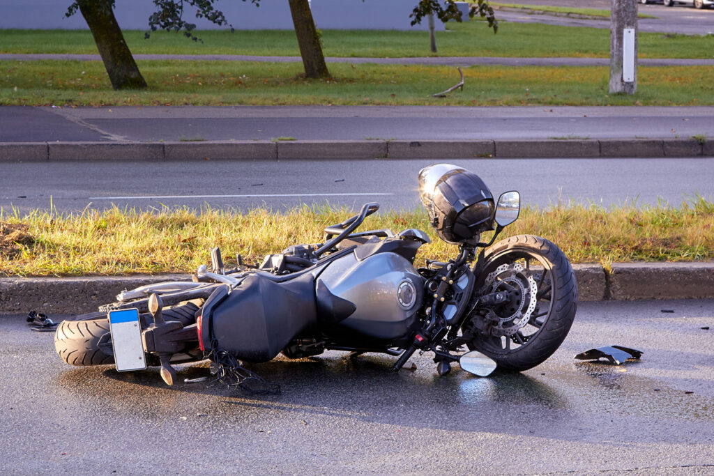 A motorcyclist was killed in a collision in North Hills