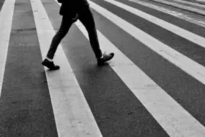 At around 1:15 p.m., a pedestrian was killed by a vehicle of Figueroa Street hit-and-run accident. Police are searching for the suspect.