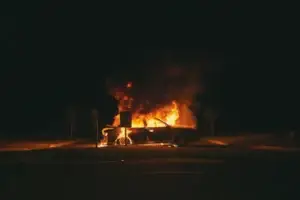 Wrong-way Fiery Crash Killing Two People in Northwest Las Vegas A wrong way fiery crash killed two people on 9/11. The incident occurred at 11:29 p.m. at U.S Highway 99 at mile marker 99.