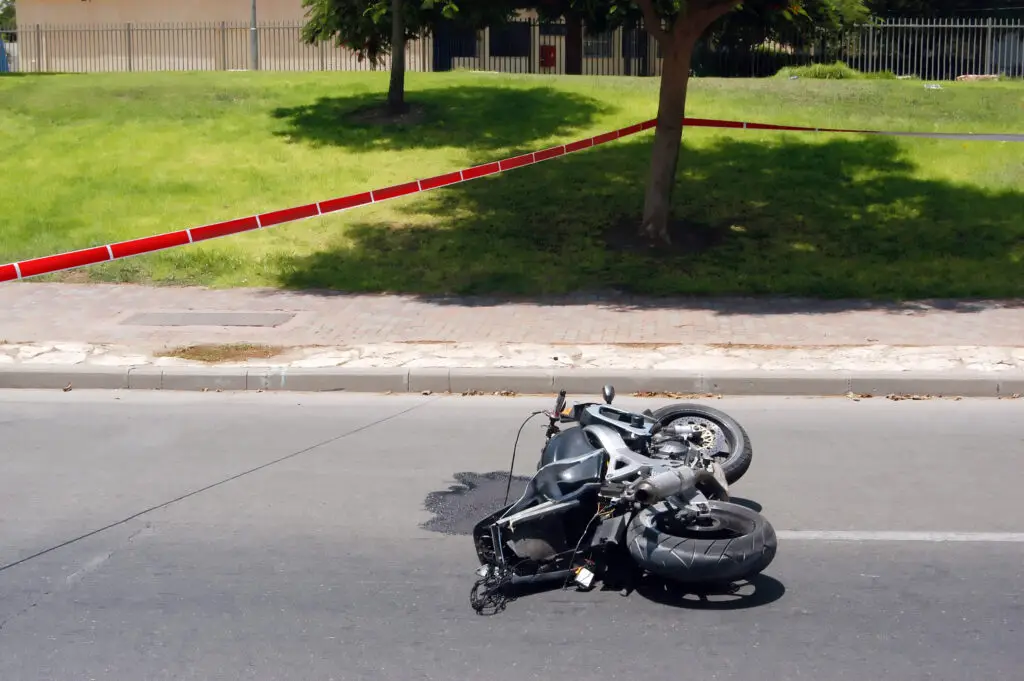 Motorcyclist seriously injured in collision with pickup in Apple Valley.