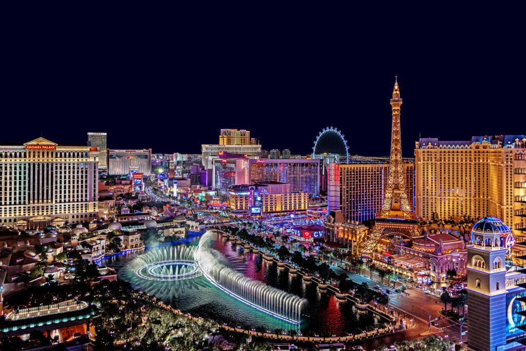 Multi-vehicle crash in Las Vegas injured one.