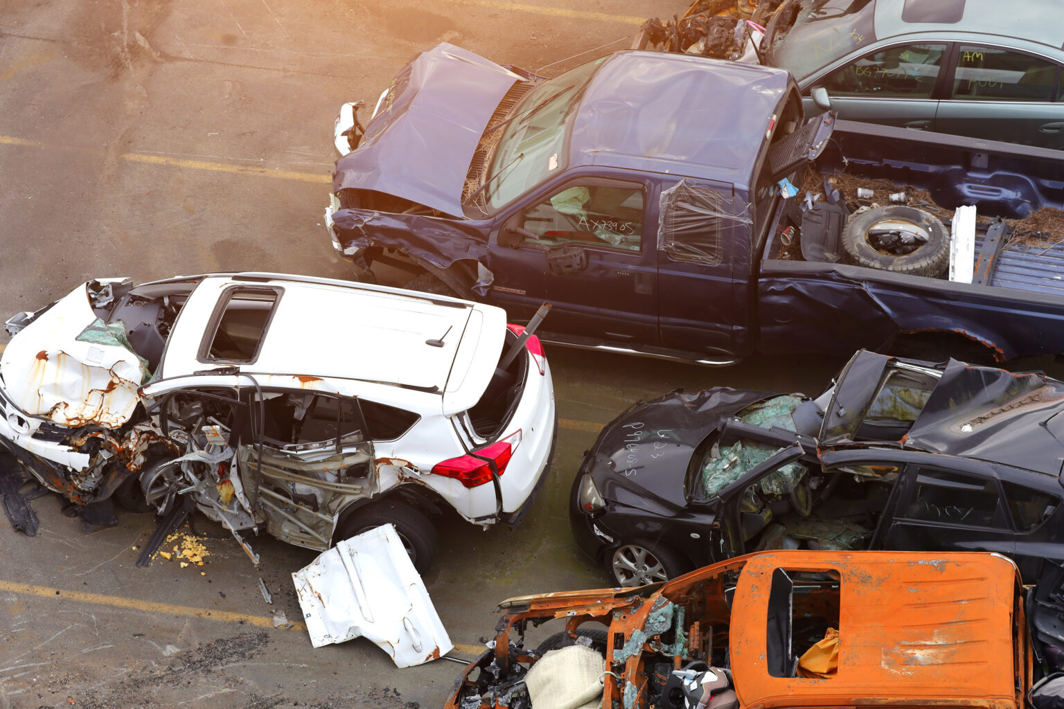 Multi-vehicle collision in Sparks leaves at least one injured.