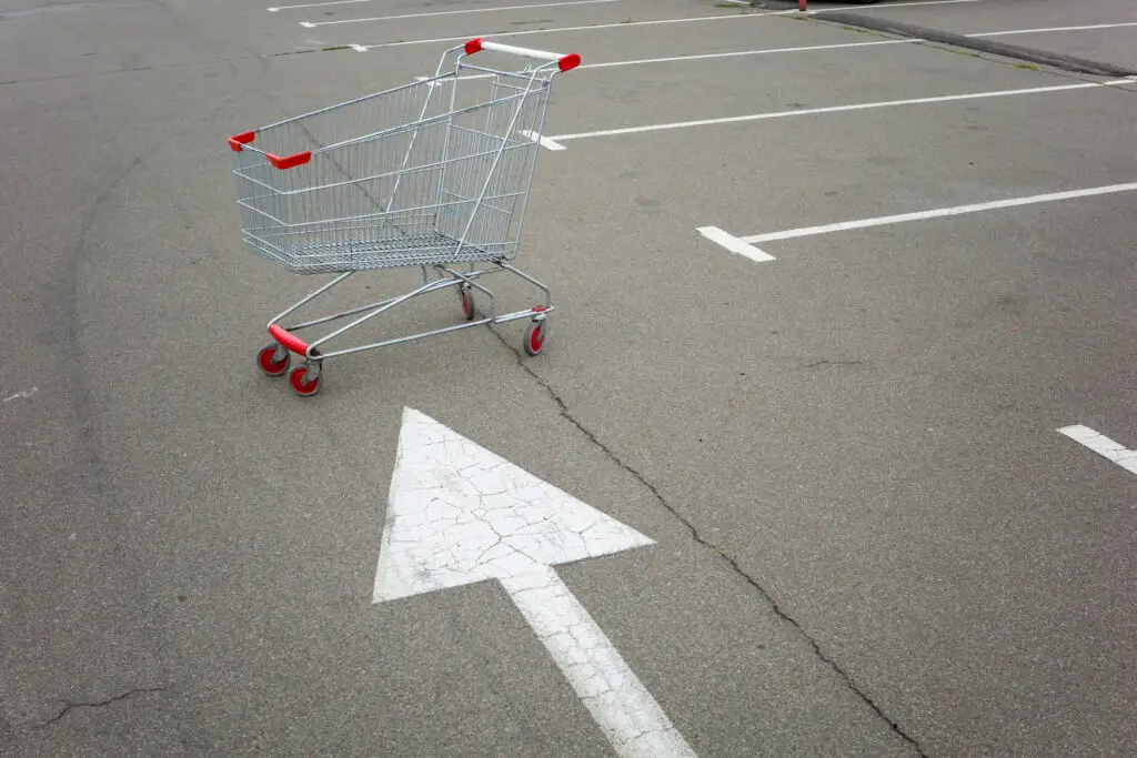 Woman pushing cart struck and killed in Merced County.