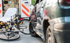 A bicyclist was killed in a Grand Avenue collision in Santa Ana. As a result of the crash, authorities closed the lanes for several hours.
