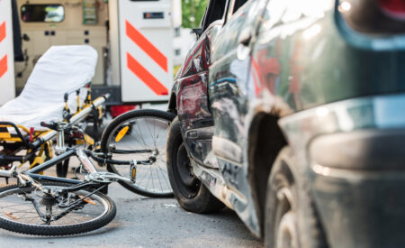 A bicyclist died in a Lincoln Avenue crash in Hemet. Their injuries were initially moderate, but the victim died two days later.