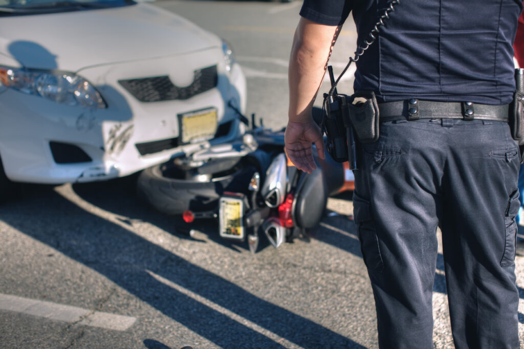 A motorcyclist was killed in an Armstrong Road crash in Jurupa Valley. The driver of the other vehicle cooperated with the investigation.