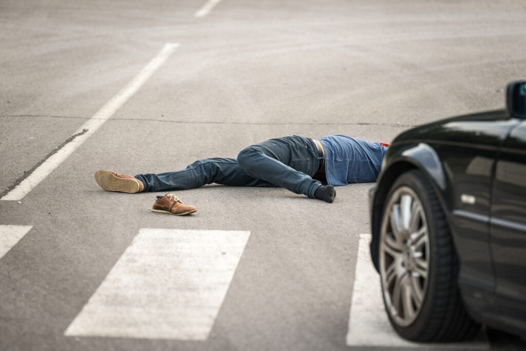 A pedestrian was critically injured in a Sheldon Road crash, just west of Stockton Boulevard in Sacramento.