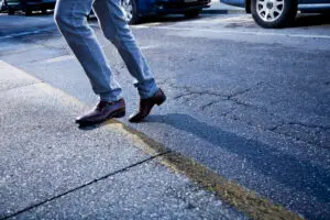 A pedestrian sustained serious injuries in a Sports Arena Boulevard collision in the Point Loma neighborhood of San Diego.