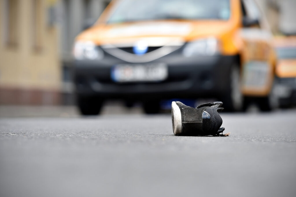 A pedestrian was injured in a Camino Del Rio West crash in the Midway-area of San Diego. The victim crossed the street when they were struck.