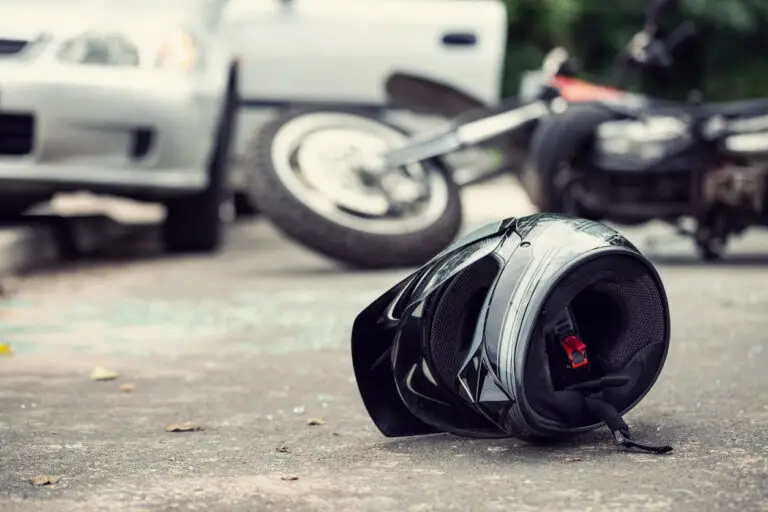 A motorcyclist was injured when their motorcycle and another vehicle crashed in a westbound 10 Freeway accident in Baldwin Park.