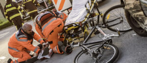 Two cyclists were seriously injured after the e-bike they rode on crashed with a vehicle in a Velasco Avenue collision in Daly City.