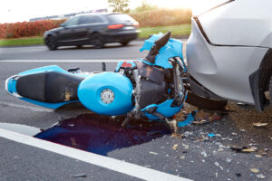 A man was injured when his motorcycle rear-ended a Toyota Sienna in a Governor Drive accident in San Diego.