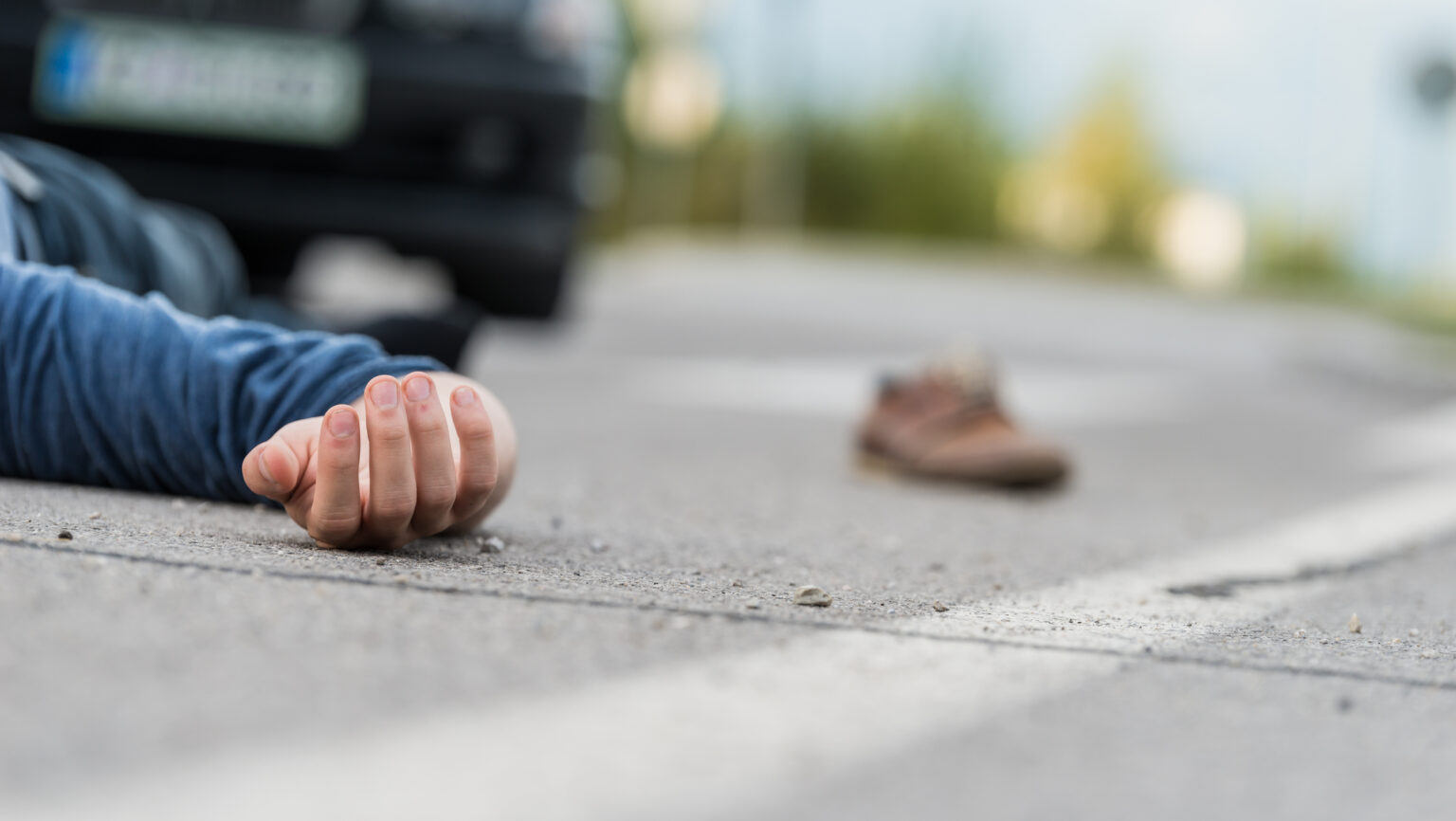A man was killed after a Chevrolet Camero struck him while outside a crosswalk, followed by a white Ford in a Winnetka Avenue crash.