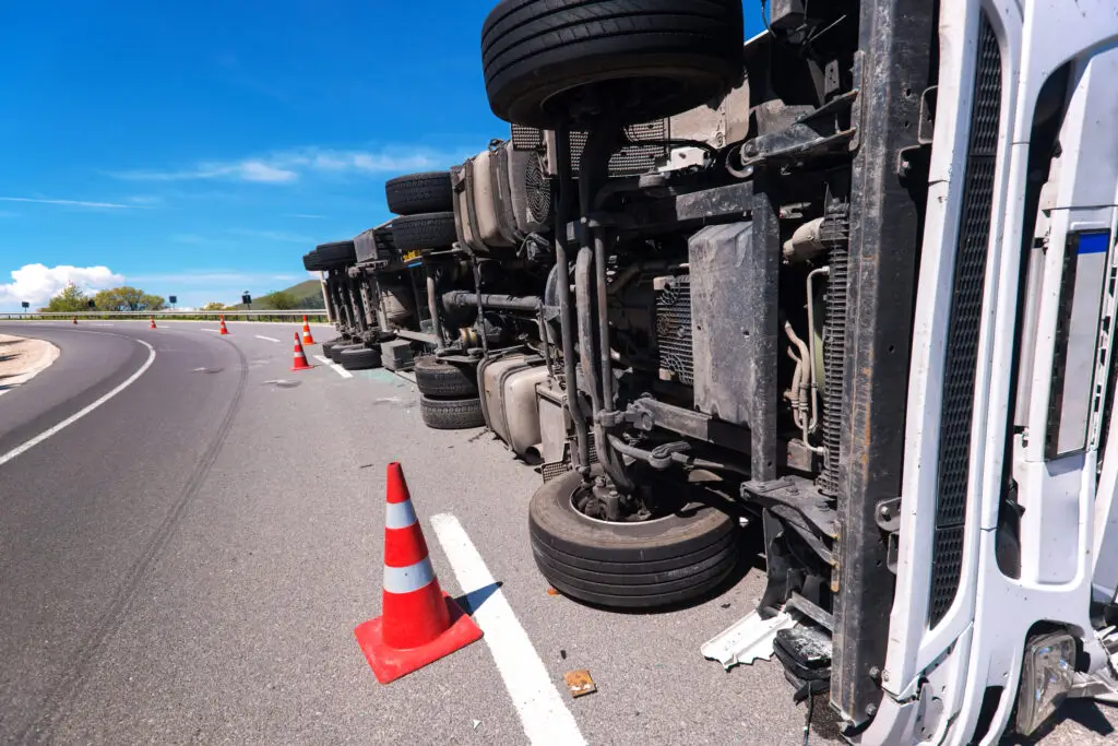 Three people were injured after a semi-truck and several other vehicles collided in a 60 Freeway crash in Jurupa Valley.