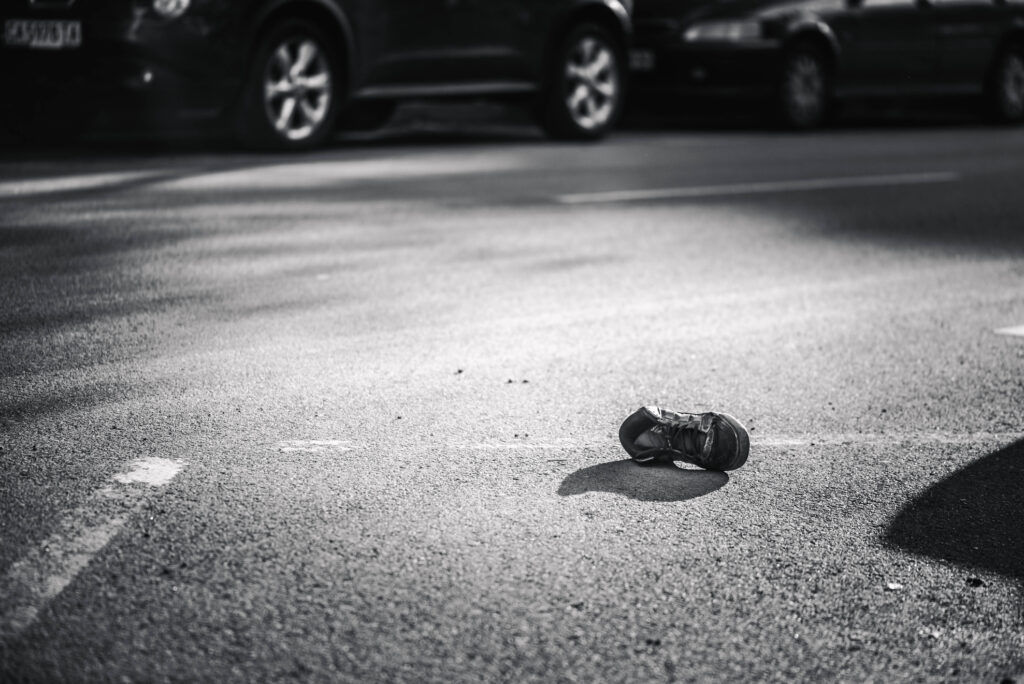 A man was killed after a UPS truck driver struck him on the road in a Shoemaker Avenue accident in Norwalk.