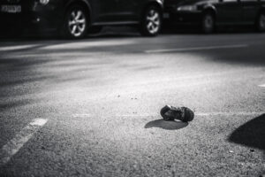 A man was killed after a UPS truck driver struck him on the road in a Shoemaker Avenue accident in Norwalk.