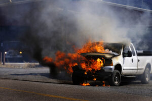 A collision occurred on Westbound 210 Freeway when a Tesla driver was traveling the wrong-way resulting in collision.