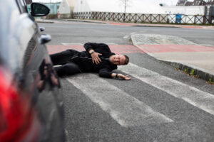 A male pedestrian was hit by a unknown vehicle on South Cedar Avenue and West Arbor Vitae Street leading him to his tragic death.