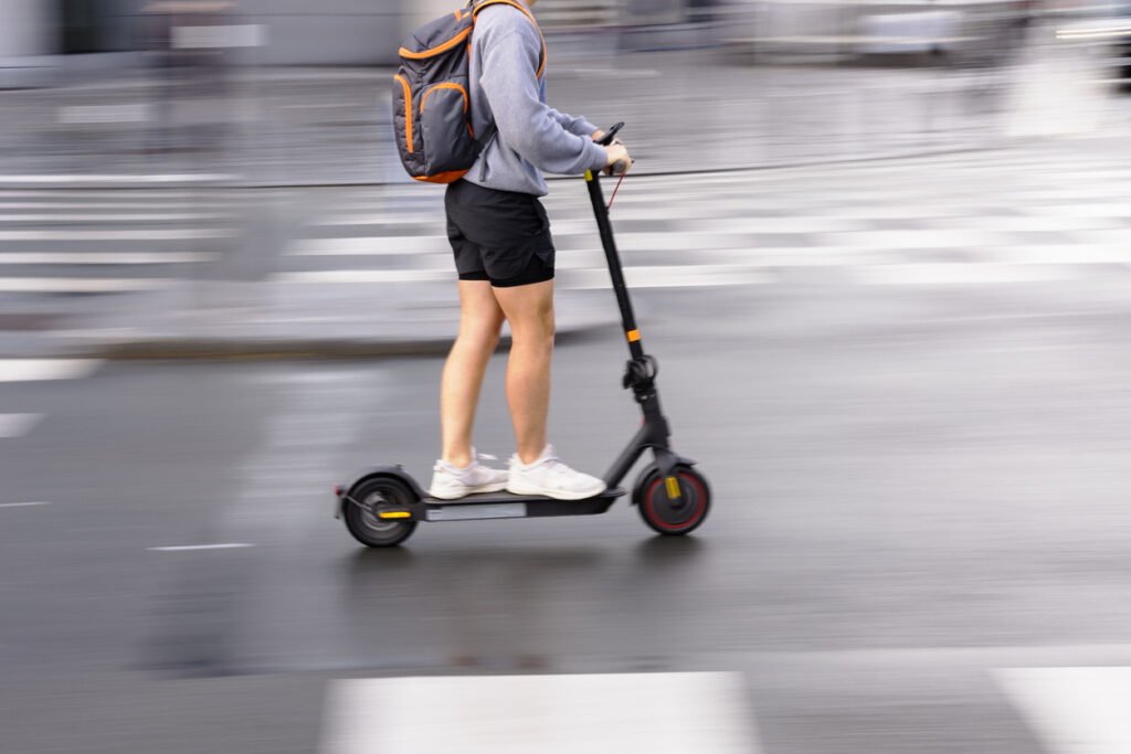 Woman dies in Downtown San Francisco when a commercial vehicle strikes her while riding her e-scooter on Market Street.