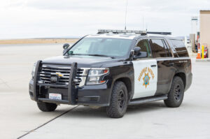 At around 2:57 a.m., a report was made on a two vehicle crash involving a CHP SUV vehicle and a Honda Accord.
